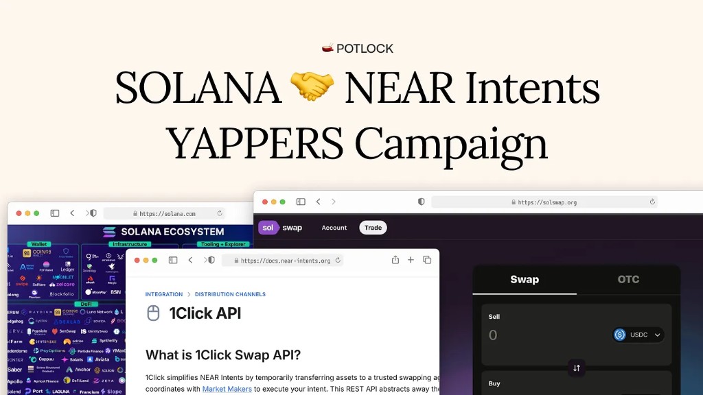 Donate with Solana (SOL) on POTLOCK