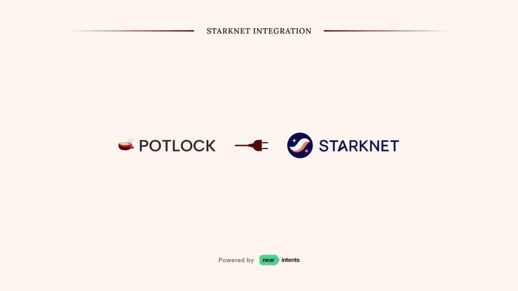 Donate with Starknet (STRK) on POTLOCK
